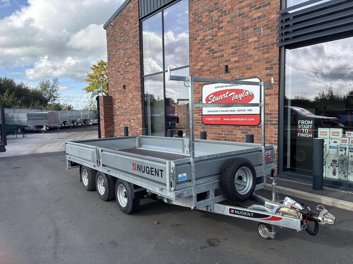 2025 Nugent F4320T 14' x 6'7'' Flatbed Trailer