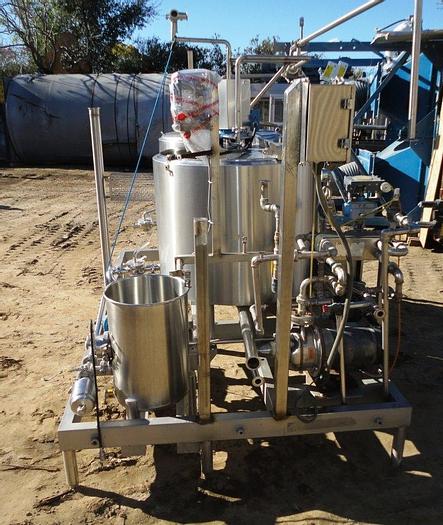 Used Pasteurizer, Pilot Plant, Tetra Laval, 300 Liter, HTST, #C741676