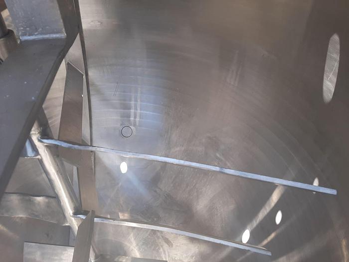 Used Kettle, 350 Gallon, S/st, Dbl Agit, Jkt, Dover #S744598