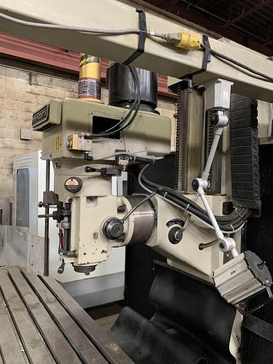 Used 18" X 69" HH ROBERTS, MODEL TW-50-MQWVFRG, BED TYPE VERTICAL MILLING MACHINE