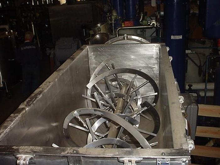 Used 17 CU. FT. JH DAY RIBBON BLENDER - SANITARY S/S - JACKETED