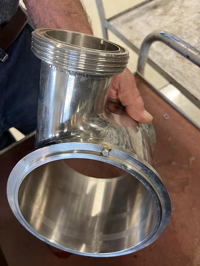 Refurbished CONTHERM 6"x9 Surface scrape heat exchanger