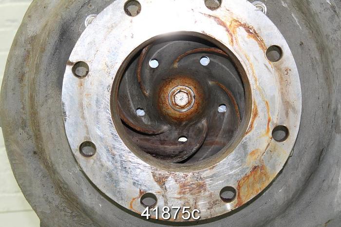 Used Goulds 3175 6x8x18 Pump, Stainless Steel Casing #41875