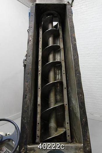 Used Black Clawson Hydradenser Inclined Screw Thickener, Size 1-B-9 #40222