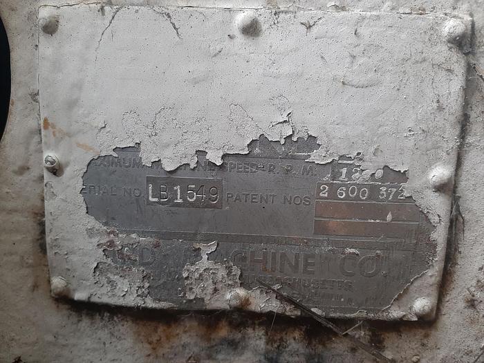 Used Centrifuge, Decanter, Bird, 40" X 60", 125 HP, S/st, #S188680