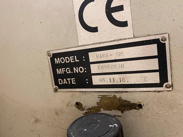 Used 1995 Hurco Hawk 5M CnC Toolroom Milling Machine