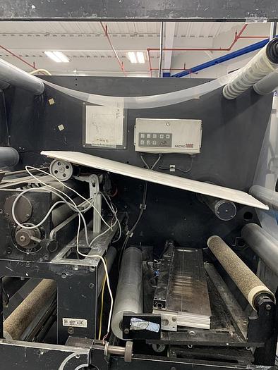 Used 20" WIDE ROTOFLEX VLI500 SLITTER REWINDER