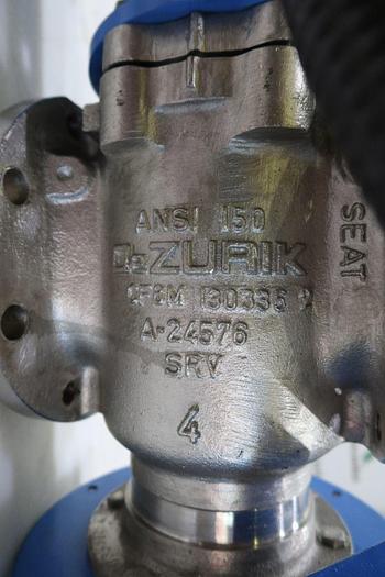 Used BASIS WEIGHT VALVE - DEZURIK PPE - 4" VALVE REBUILT