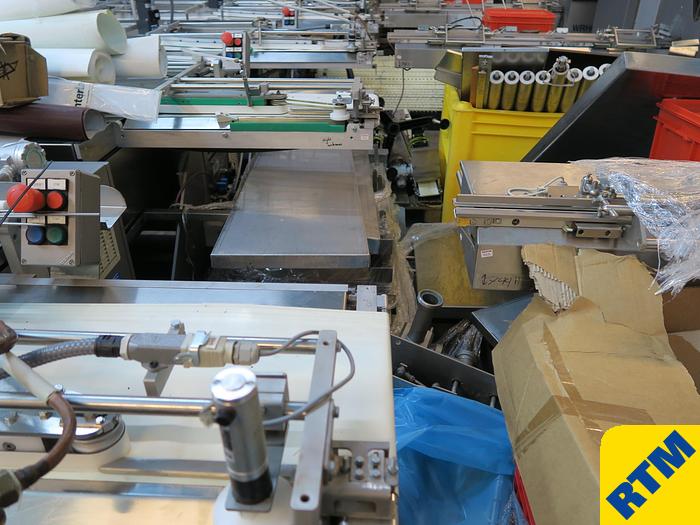 Used COMPLETE LINE FOR CHOCOLATE COATED TOFFEE / CENTRES