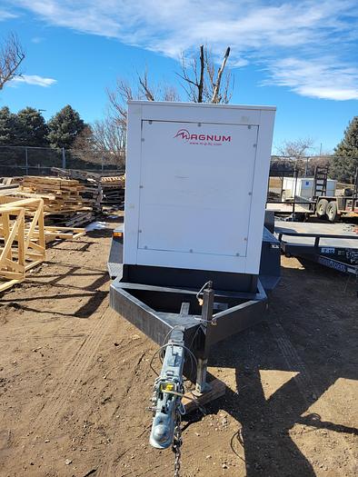 Used 125kW Magnum 155 Generator with Trailer