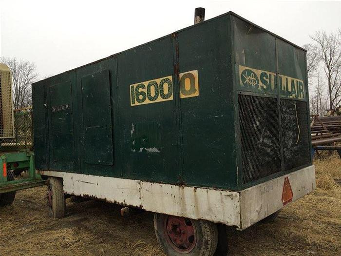 Used 0 Sullair 1600 cfm / 100 psi Air Compressor