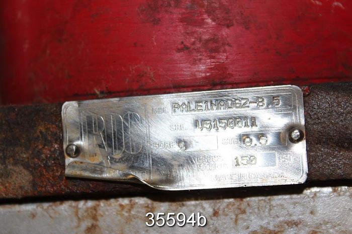 Used Elite Valve Canada PALE1NAOGZ-8.5 8" Air Operated Knife Gate Valve #35594