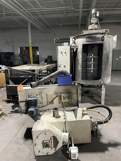 Used 2001 WHEELABRATOR WS 2/275 SPINNER HANGER SHOT BLAST MACHINE