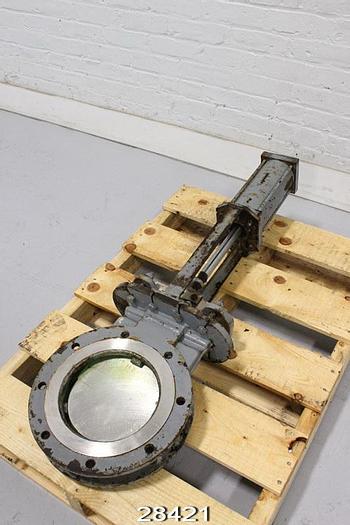 Used Rovalve 8" Air Operated Knife Gate #28421