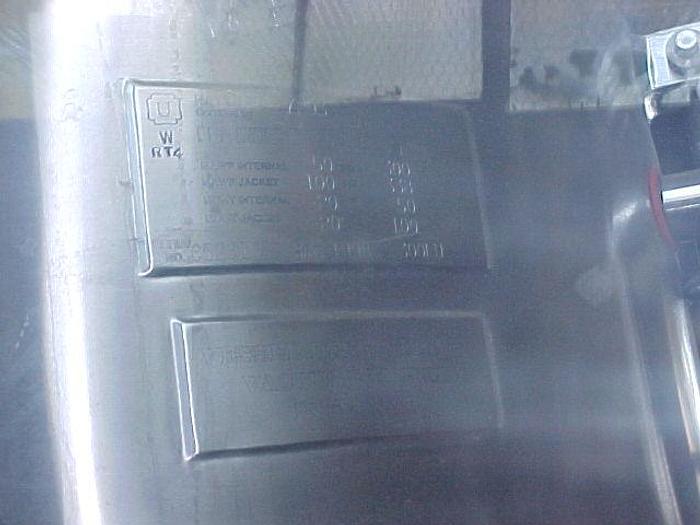 Used Dryer, Vacuum, Conical, 10 CF, S/st, Filter, Lee, #S732159