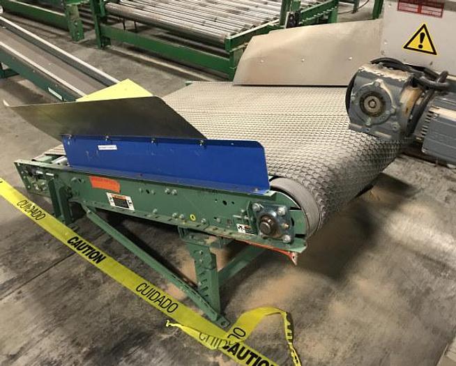 Used 4 FT WIDE x 5 FT-8 INCH LONG BELT CONVEYOR