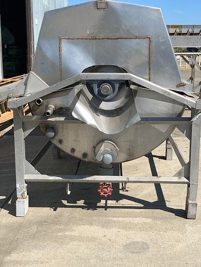 Used Lyco 4' x 12' Rotary Hot Water Blancher