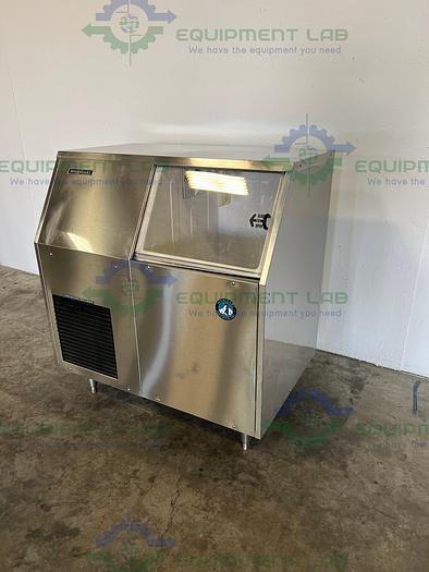 Used Hoshizaki F-300BAF Air-Cooled Flake Ice Maker w/ Built in Storage Bin