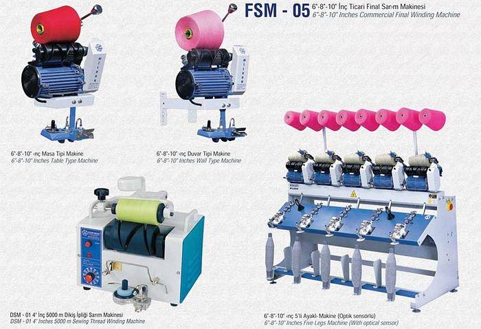 Milhan Makina cone to cone winding machine, FSM05 (New)