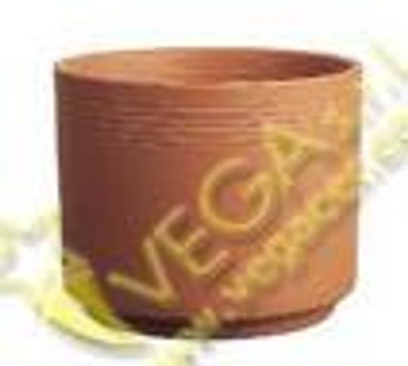 Used Stock of metal moulds for flower pots