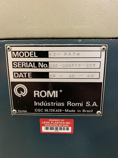 Used 1996 BRIDGEPORT ROMI EZ-Path CNC Lathe