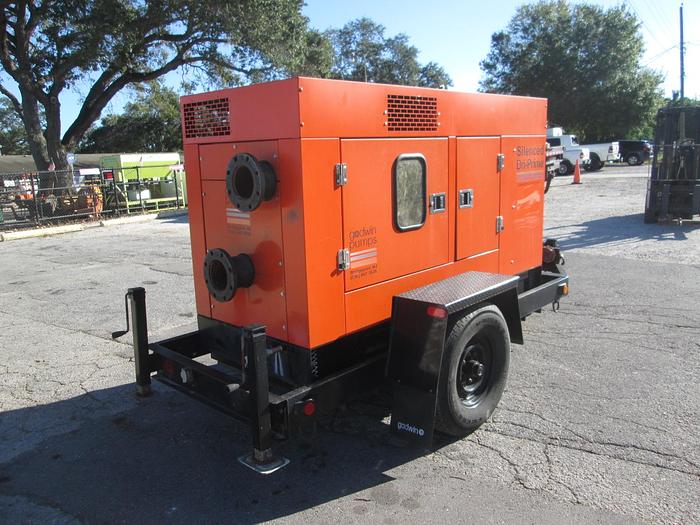 Used 2012 Godwin 6'' Trailer Mounted Water Pump - Trash Pump