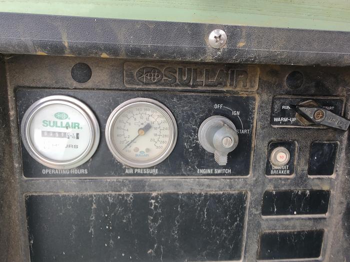 Used sullair 185DPQJD