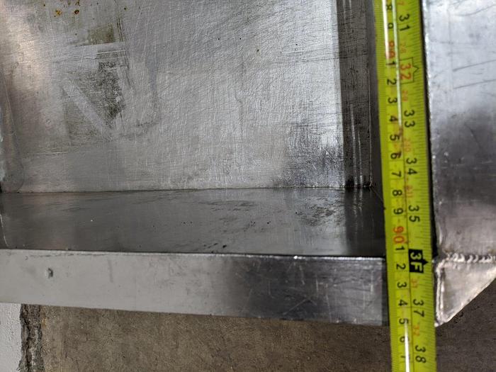 Used 80 Gallon Rolling Square Tank