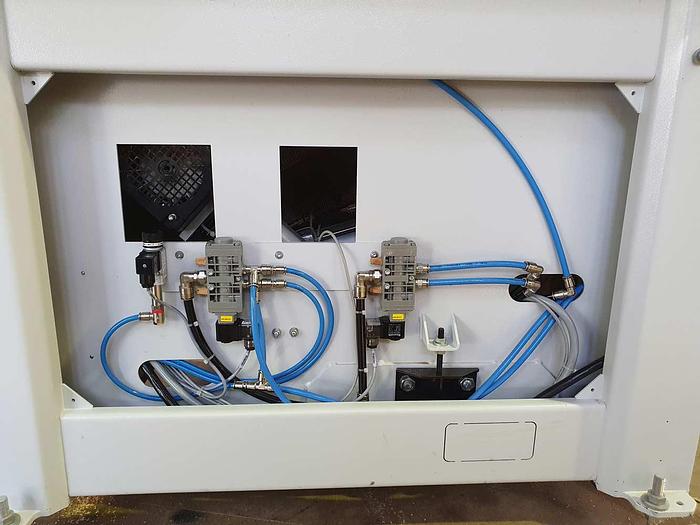 Used 2011 WEINIG Dimter Under table crosscut saw WEINIG OptiCut C700