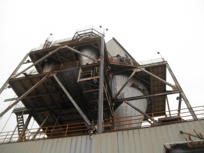 Used Dryer, Spray, 30', S/st, Fluid Bed, Evaporator, Plant #C741565