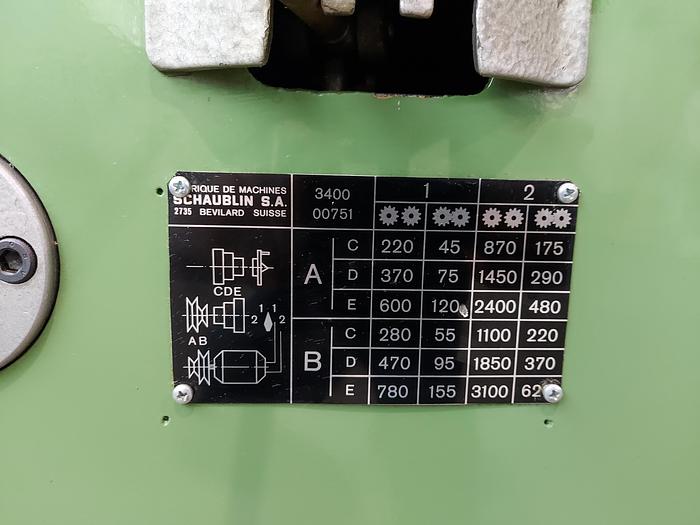 Usato Tornio di precisione SCHAUBLIN 102N-VM