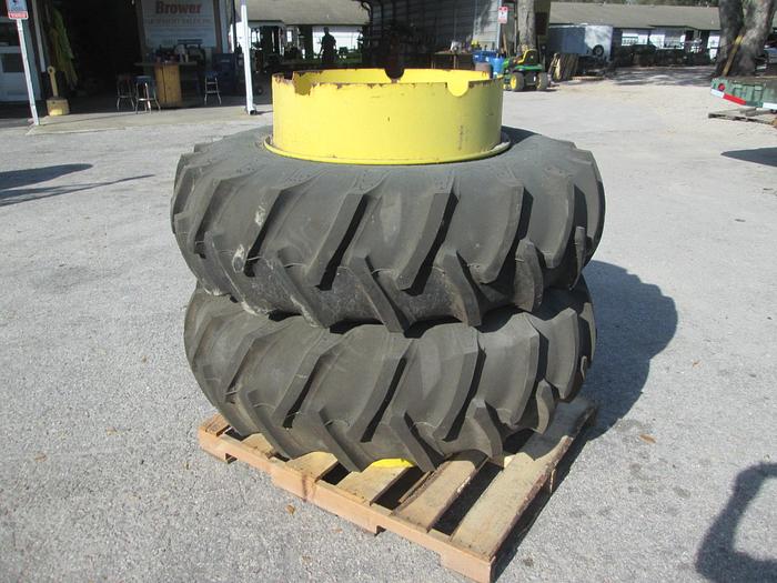 Used Firestone 16.9-30 Tractor Tires And Rims