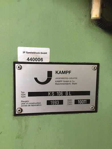 Gebraucht Slitter/Rewinder Kampf KS106; #9.306