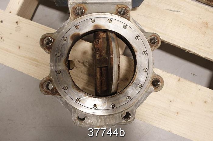 Used Neles Jamesbury 6" Air Operated Butterfly Valve, 815L-11-3600-MT #37744