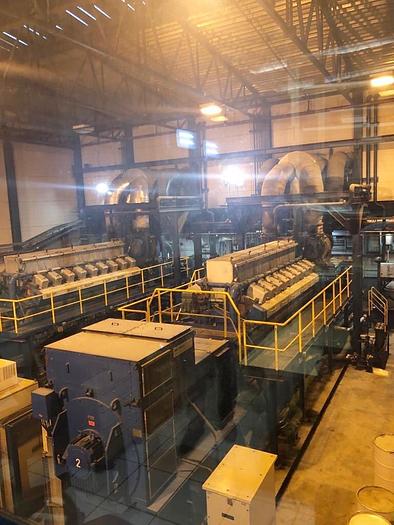 Used 22 MW 1997 Used Wartsila VASA 18V32LN Diesel Generator Power Plant Plant