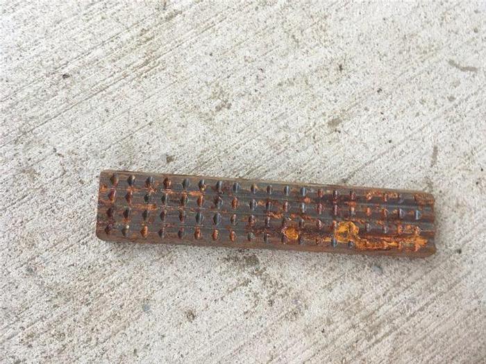 Used Lot of Die Inserts Approximately 5-3/4" x 1-3/16"