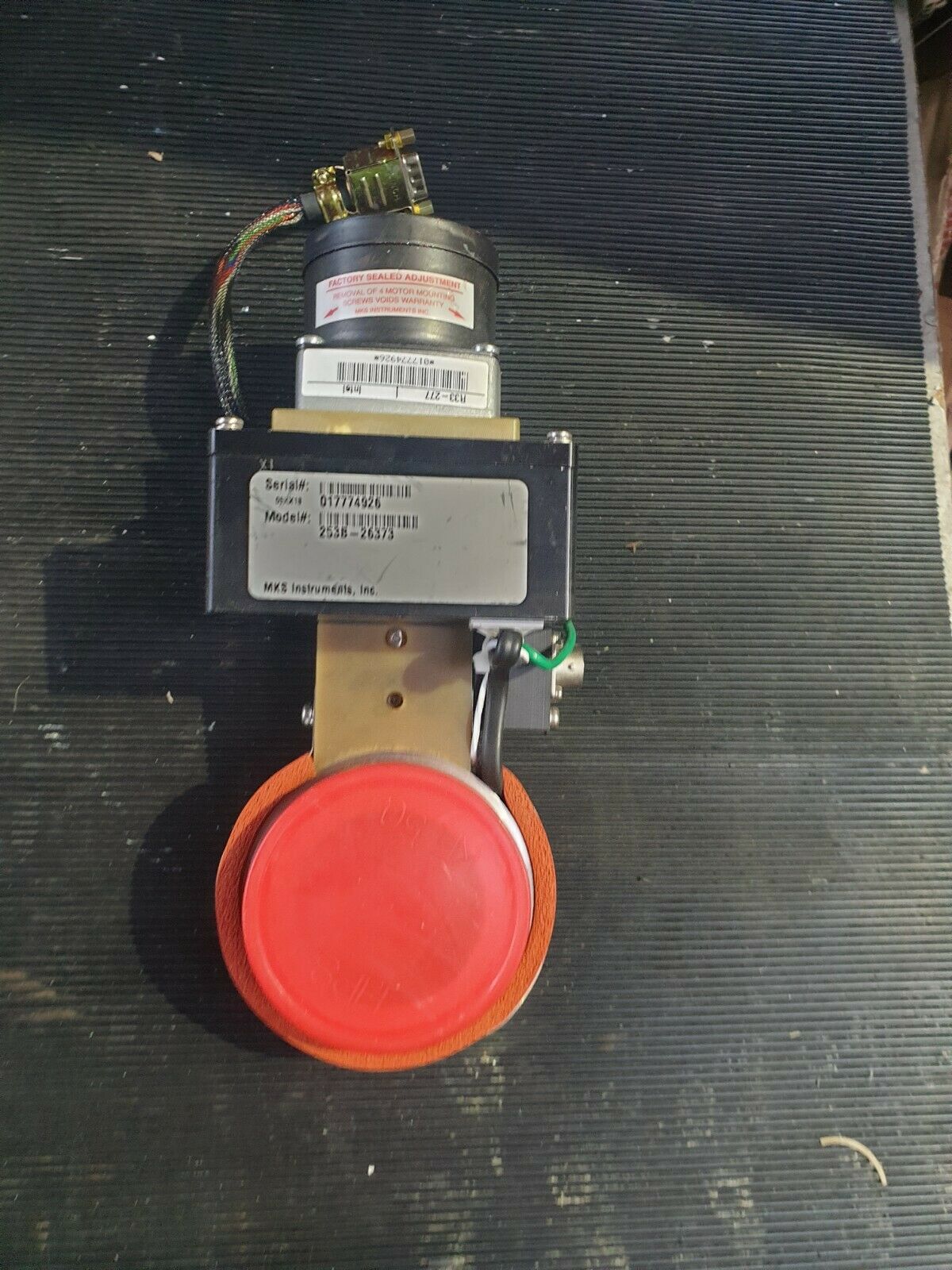 Used MKS INSTRUMENTS  253B-26373 Exhaust Throttle Valve with Heater Jacket (rbd2.1b1)