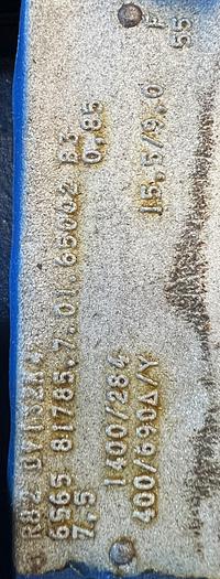 Refurbished CONTHERM 6"x9 Surface scrape heat exchanger