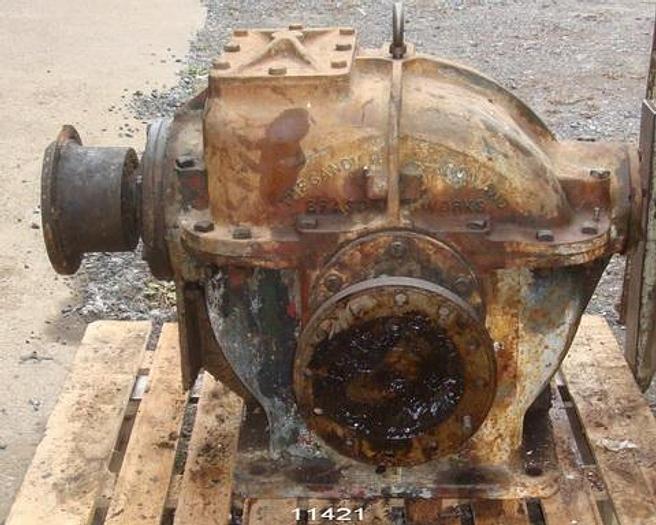 Used Sandy Hill R501D39 Right Angle Gear Reducer, 4.0/1 Ratio, 640 Rpm, 500 Line Rpm #11421