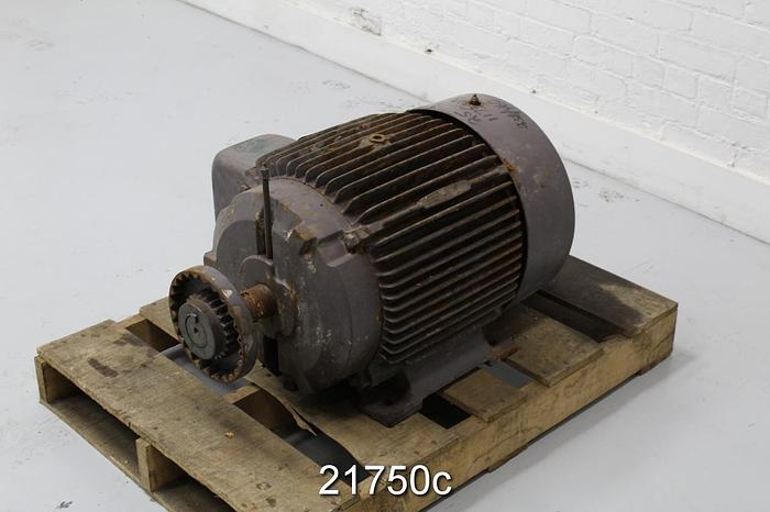 Used Reliance 1MN320431 Motor, 25 Hp, 1175 Rpm, 230/460 Volt, 324T Frame, 1.15 S.F., 3-Phase, 60 Hz #21750