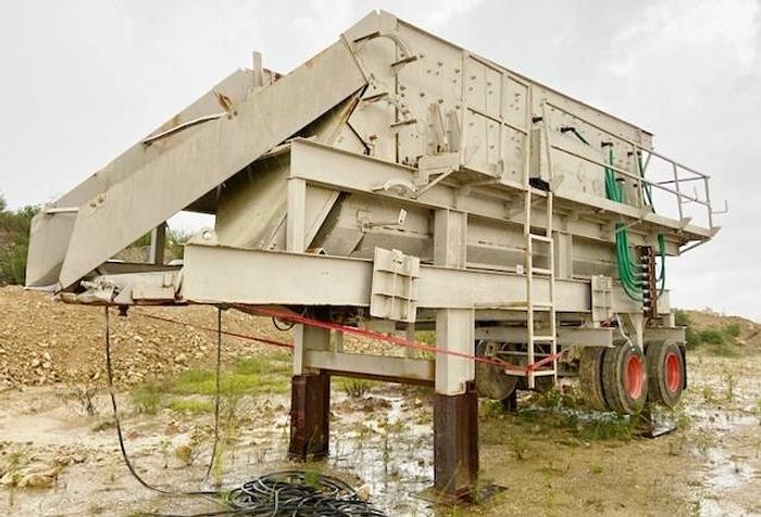 Used 1999 Cedar Rapids 3-Deck Screening Plant