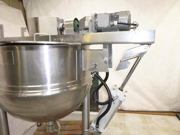 Used Lee Industries Kettle w/Dual Motion Scrape Surface Agitation; Md#150D9MT; Built 2015