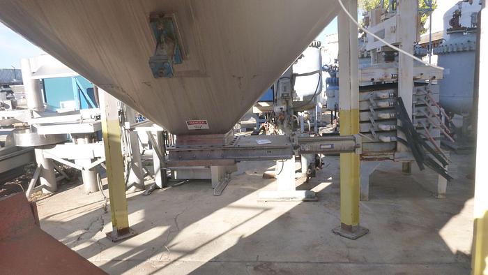 Used Bin, 950 CF, 316 S/st, 8' X 8' X 14', 45 Deg Cone, #C104050