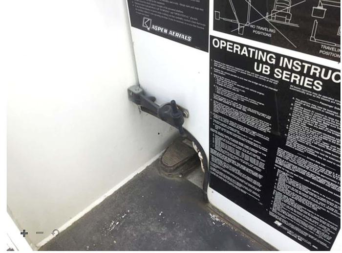 Used 2002 International 2674 Aspen Aerials UB50 Bridge Inspection Bucket Truck