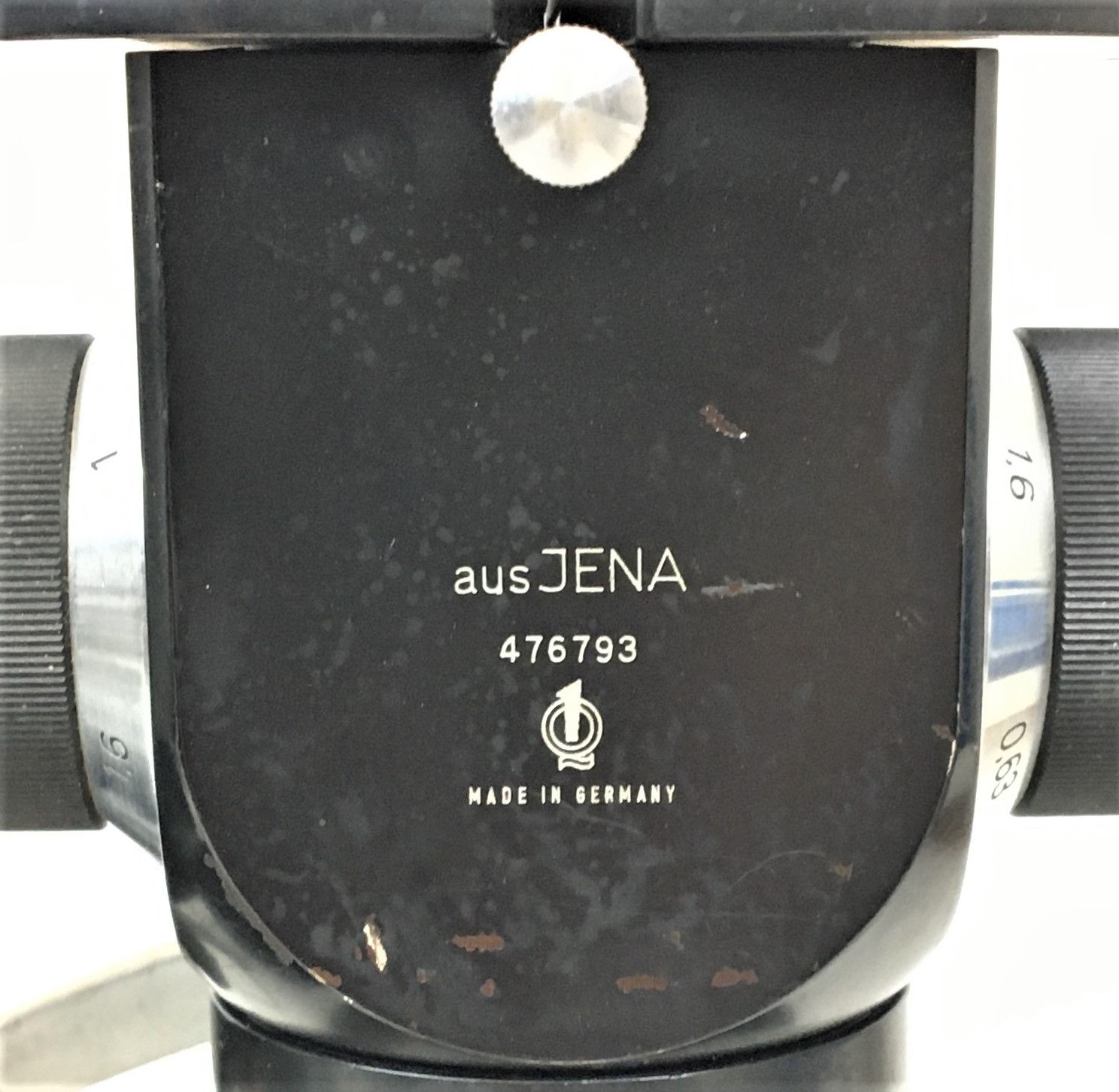 Used Zeiss Jena Binocular Stereo Microscope with Transformer - 8X to 50X