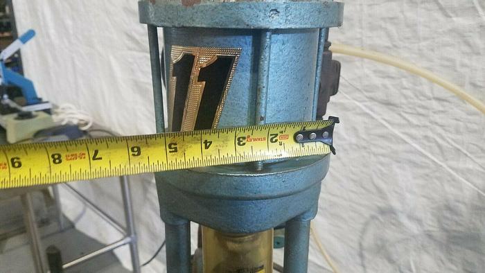 Used Hugold Pneumatic Air Press Assembly Inserting Stamping