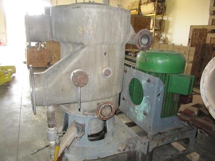 Used BIRD MDL 400 CENTRISORTER S/S 150HP MOTOR