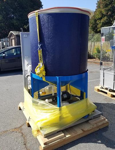 Used Reactor, 250 Gallon, PET, Hypochlorous, Nexus Automation #S743150