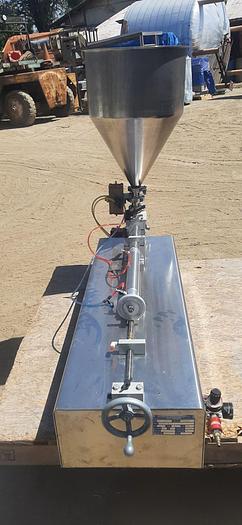 Used Filler, Piston, 1-Head, S/st, Accutek, Mdl SVF1-8 #S744529