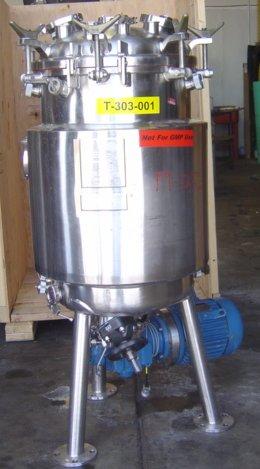 Usado 40 GALLON PROCESSOR TANK.  PRECISION STAINLESS SERIAL 9668-1